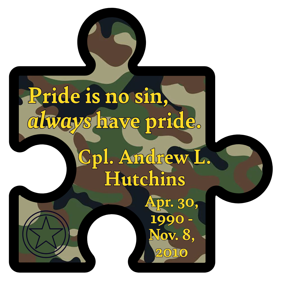 CPL Andrew L. Hutchins Memorial Ride — official logo